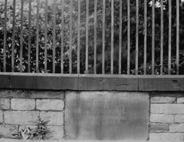Photo Album Containing Various Images: Robin Hood's Grave, Kirklees Park, near Hartshead, West Yorkshire. 