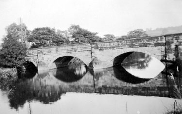 Photo Album Containing Various Images: Cooper Bridge spanning the River Calder, near Huddersfield.