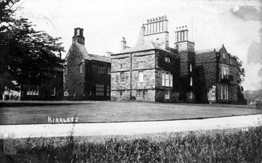 Kirklees Hall, near Hartshead, West Yorkshire.