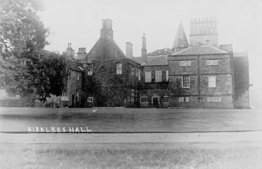 Kirklees Hall, near Hartshead, West Yorkshire.