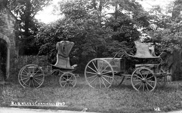 Kirklees Carriages at Kirklees Park, near Hartshead, West Yorkshire.