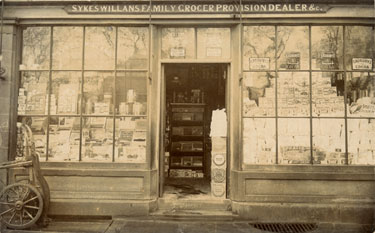 Sykes Williams Family Grocer Provision Dealers and c., Mirfield. 