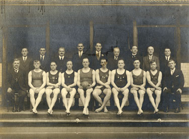 Dewsbury Amateur Swimming Club - Winners of the Wakefield & District Water Polo League, 1922, 1923, 1925. Runners up, 1924.