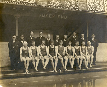 Dewsbury Amateur Swimming Club - Wakefield & District Water Polo League Winners, 1922-1923.
