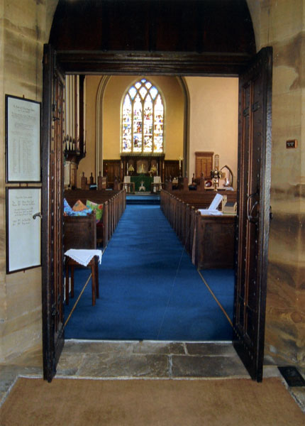 St. Paul’s Church, Kirkgate, Hanging Heaton, Batley. Non-Winning Entries. "A Moment in Time, Kirklees, the Inside Story" PHOTOGRAPHIC COMPETITION 2008 – Interior