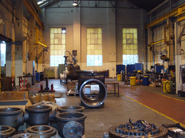 "Weir Valves" Factory, (formerly Hopkinsons), Birkby, Huddersfield. Non-Winning Entries. "A Moment in Time, Kirklees, the Inside Story" PHOTOGRAPHIC COMPETITION 2008 – Interior
