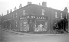View: km03357 Album containing the various retail outlets currently/once owned by Mrs Duff's Family - Wallaces Ltd. - Wakefield Road, Moldgreen, Huddersfield