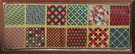 View: ksp00020 A sampler consisting of 12 different patterns. Embroiderer unknown